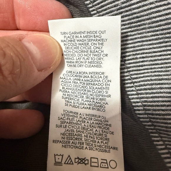 Cabi Drop-off pinstripe zip-up - gray color - Picture 3 of 13